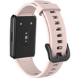 Pasek Silikonowy do Huawei Band 6 / Honor Band 6, Różowy