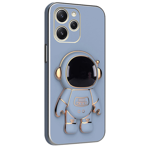 Zestaw Etui Electro do Xiaomi Redmi 12, Astronauta, Niebieskie + Szkło