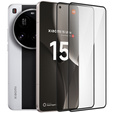 2x Szkło Hartowane do Xiaomi 15 Ultra, ERBORD 3D pełne, szybka na cały ekran