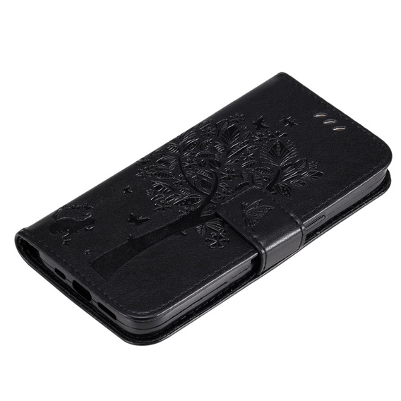 Etui z klapką do Xiaomi 13T / 13T Pro, Butterfly, czarne