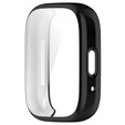 2w1 Etui z Osłoną na ekran do Xiaomi Redmi Watch 3 Active, Czarne