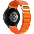 Pasek Nylonowy do Samsung Galaxy Watch 4/5/6/7/FE 40/42/43/44/45/46/47mm, Pomarańczowy