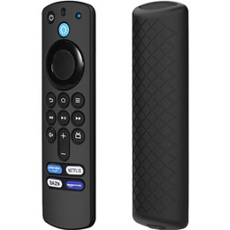 Silikonowa Obudowa do Amazon Alexa Voice Remote 3 Gen, Czarna