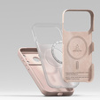 Etui Ringke do iPhone 17 Pro, Silicone MagSafe, Pink Sand