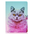 Etui do Samsung Galaxy Tab A9 X110 / X115, pink cat