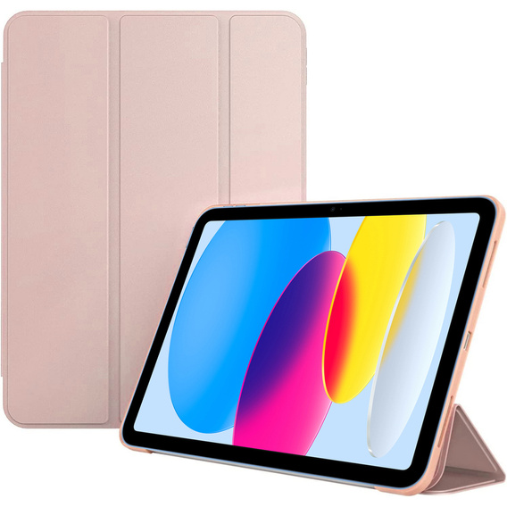 Etui do iPad 10.9" 2022 (10 gen.), Smart case z klapką, Różowe