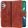 Skórzane Etui Wallet do Samsung Galaxy A13 4G, Brown