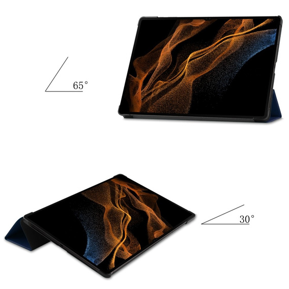 Etui do Samsung Galaxy Tab S9 Ultra, Smartcase, niebieskie