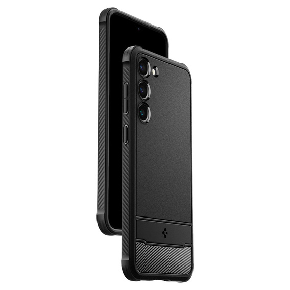 OUTLET Etui Spigen do Samsung Galaxy S23, Rugged Armor, czarne