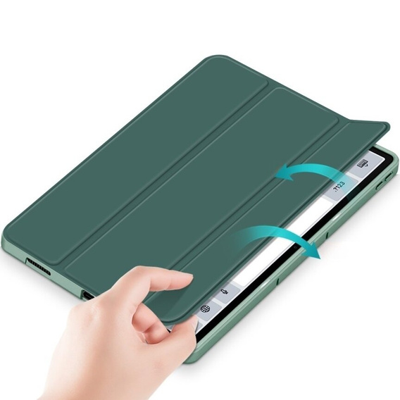 Etui do Lenovo Tab P12, Smartcase z miejscem na rysik, zielone