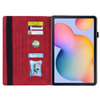 Etui do Samsung Galaxy Tab S6 Lite 10.4" 2020/2022/2024, Classic, z miejscem na rysik, czerwone