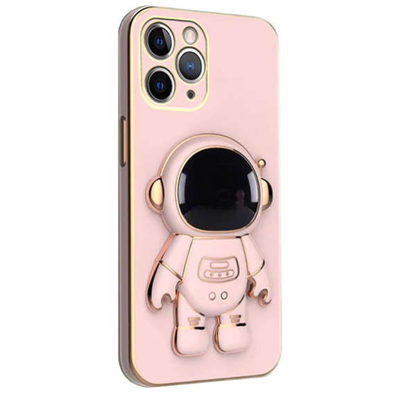 Etui do iPhone 13 Pro Max, Astronaut, różowe