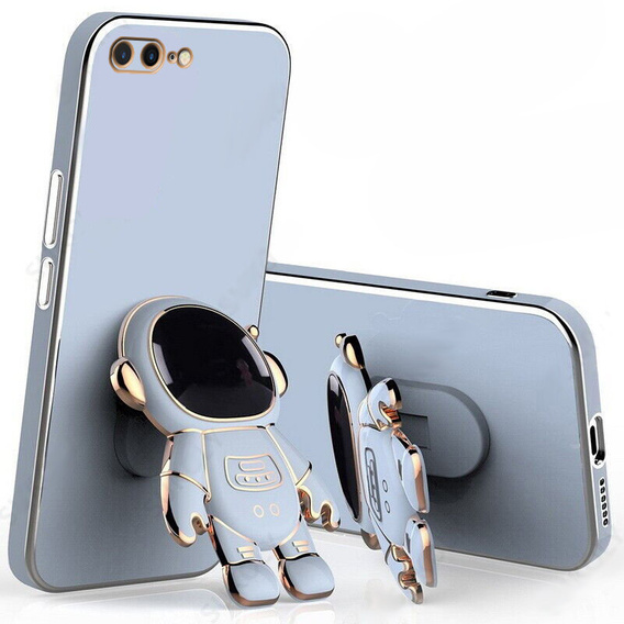 Etui do iPhone 7 Plus / 8 Plus, Astronaut, niebieskie