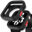 Etui Silikonowe do Apple Watch 4/5/6/SE 40mm, matowe czarne
