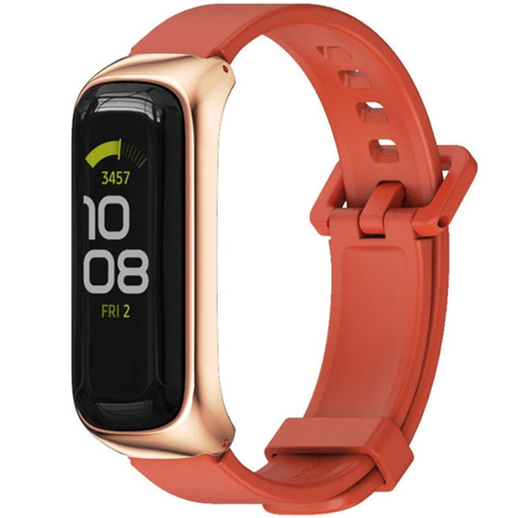 Pasek Silikonowy do Samsung Galaxy Fit 2 SM-R220, Czerwony