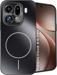 Etui ochronne do Oppo Find X9 Pro, do MagSafe, czarne