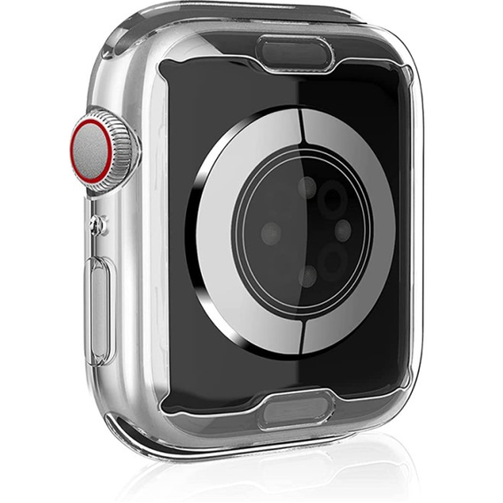 Etui TPU do Apple Watch 7/8/9 45mm, Transparent