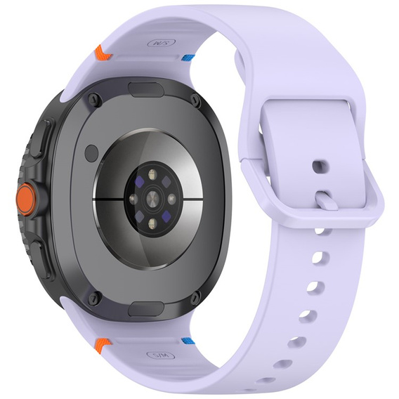 Pasek Silikonowy do Samsung Galaxy Watch 8 / 8 Classic, Fioletowy