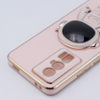 Etui do Xiaomi Poco F5 Pro, Astronaut, różowe