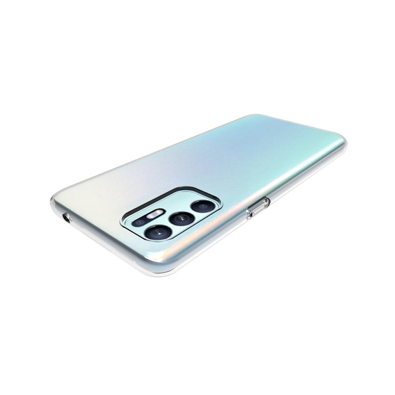 Etui cienkie do Oppo Reno 6 5G, Slim, przezroczyste