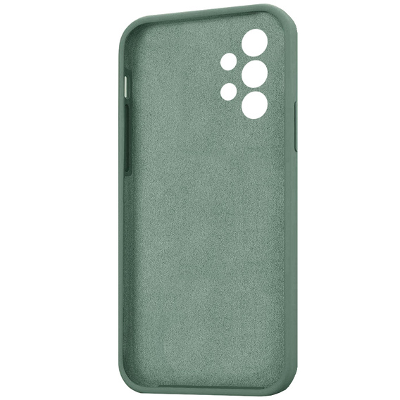 Zestaw Etui Silicone Lite do Samsung Galaxy A53 5G, Zielone + Szkło