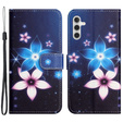 Etui z klapką do Samsung Galaxy M15 5G, Wallet, Blue Flower