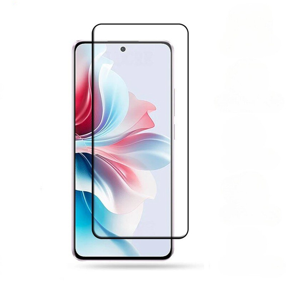 Szkło Hartowane 3D do Oppo Reno 11F 5G, czarne