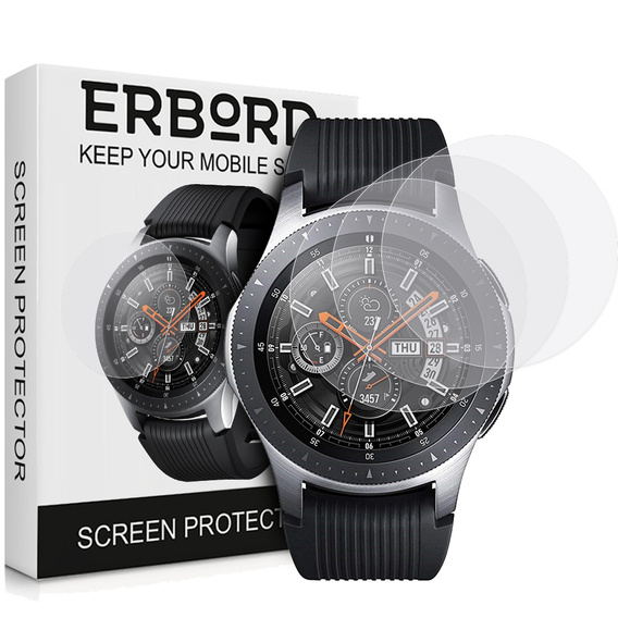 3x Folia Hydrożelowa ERBORD do Samsung Galaxy Watch 46mm