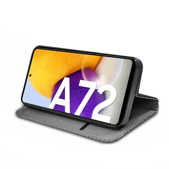 Etui Smart Magnet do Samsung Galaxy A72 5G / A72 LTE, Black