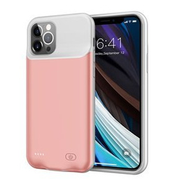 Etui z Baterią 6500mAh do iPhone 12 / 12 Pro - Rose Gold