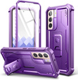 Etui pancerne do Samsung Galaxy S22, Dexnor Full Body, Fioletowe