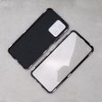 Etui do Xiaomi Redmi Note 12, ERBORD Glass Armor Leather, czarne