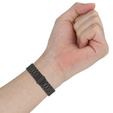 Bransoleta Stalowa do Xiaomi Smart Band 9 Active / Xiaomi Redmi Band 3, Czarna