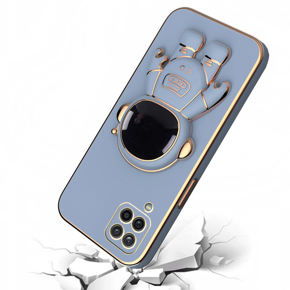Etui do Samsung Galaxy A12 / M12 / A12 2021, Astronaut, niebieskie