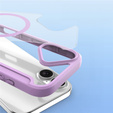 Etui z klapką Dux Ducis do iPhone 17, Skin X Pro, do MagSafe, fioletowe