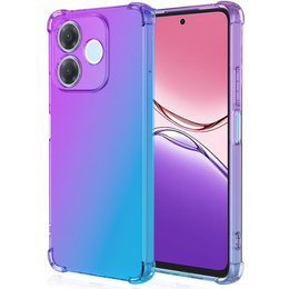 Etui Gradient Dropproof do Oppo A5 Pro 5G, Fioletowe / niebieskie