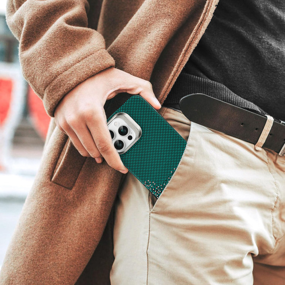 Etui do iPhone 16 Pro, Frame Kickstand, do MagSafe, Sand Green