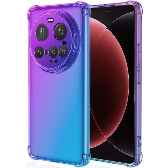 Etui Gradient Dropproof do Xiaomi 15 Ultra, Fioletowe / niebieskie