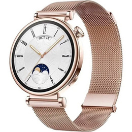 Uniwersalna Bransoleta Milanese 18mm, z zaciskiem od wewnątrz, Różowa