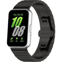 Bransoleta Stalowa do Samsung Galaxy Fit 3, Czarna