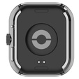 2w1 Etui z Osłoną na ekran do Xiaomi Redmi Watch 4, Srebrne