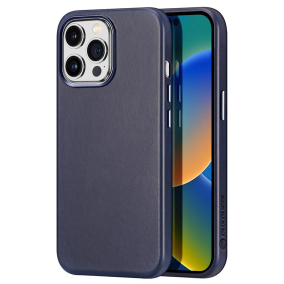 Etui do iPhone 14 Pro, Dux Ducis Max Naples, niebieskie