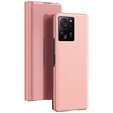 Etui do Xiaomi 13T / 13T Pro, Clear View, różowe rose gold