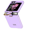 Etui GKK Ring Holder do Samsung Galaxy Z Flip7 FE / Z Flip6, fioletowe