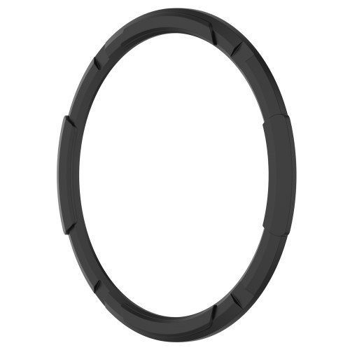 Etui z nakładką bezel ring do Samsung Galaxy Watch 6 Classic 47mm, Czarne