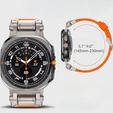 Pasek ERBORD ProTech do Samsung Galaxy Watch Ultra 47mm (2025 / 2024), Pomarańczowy