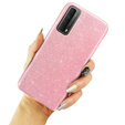 Etui Glitter Case do Huawei P Smart 2021, Pink