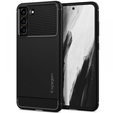Etui Spigen do Samsung Galaxy S21 FE, Rugged Armor, czarne