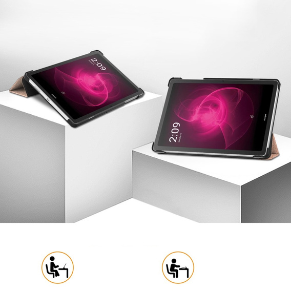 Etui do T Tablet 5G, Smartcase, różowe rose gold