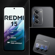 2x Szkło hartowane na aparat ERBORD do Xiaomi Redmi 15 5G / 4G, Przezroczyste